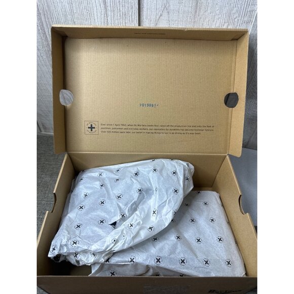 Dr. Martens 1460 Womens Black Smooth Leather Lace-Up Boots Size 5 US / 36 EU - Picture 9 of 11